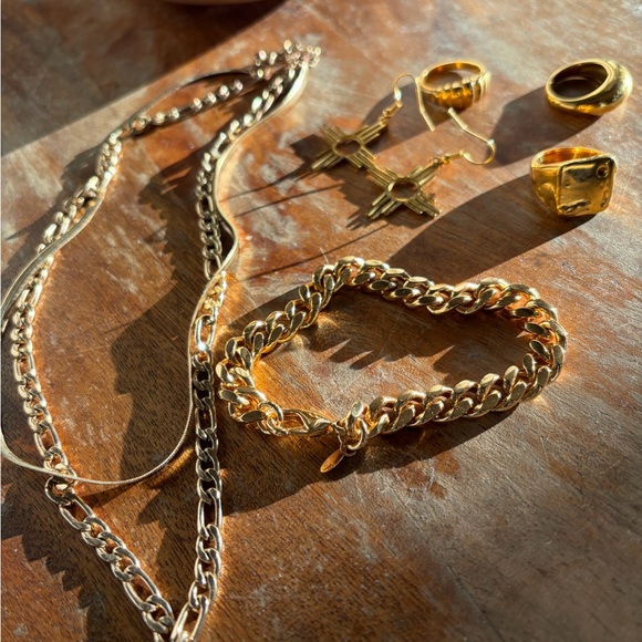 Jewelry - Gold and Silver Jewelry Set